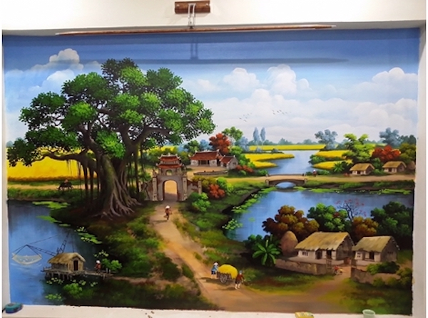 vẽ tranh tường Nha Trang